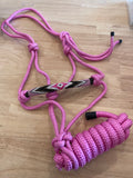Beaded Rope Halter with Lead