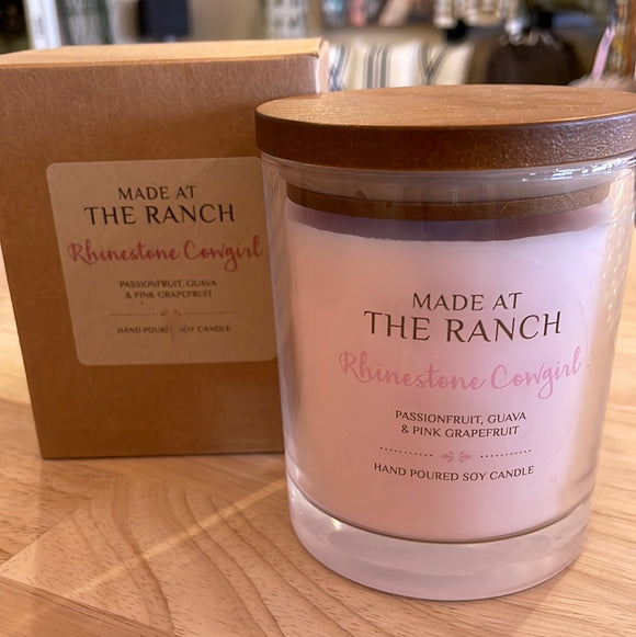 Rhinestone Cowgirl Candle Made At The Ranch