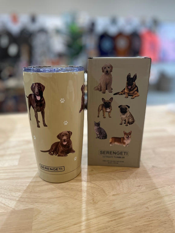 Chocolate Labrador Insulted Tumbler