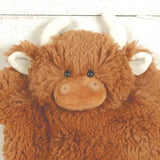 Highland Cow Hot Water Bottle and Cover