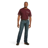 Ariat M5 Rebar Slim DuraStretch Edge Stackable Straight Leg