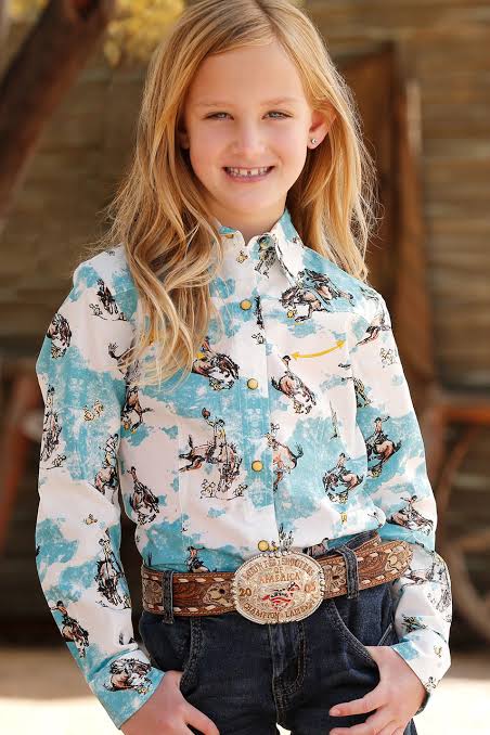 Cruel Girl Western Button Snap Shirt