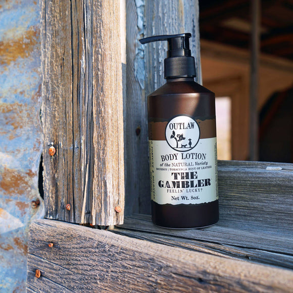 ‘The Gambler’ Natural Lotion - Bourbon, Tobacco & Leather