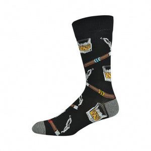 Mens Whiskey Glass Socks