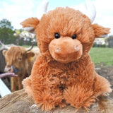 Highland Cow Toy - Small 20cm