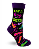 'Eat a Bag of Dicks' Socks - Ladies Socks