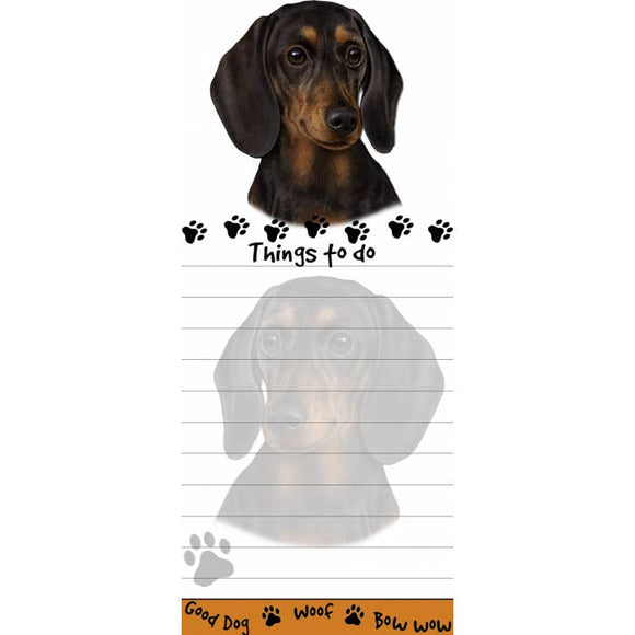 Dachshund Magnetic NotePad