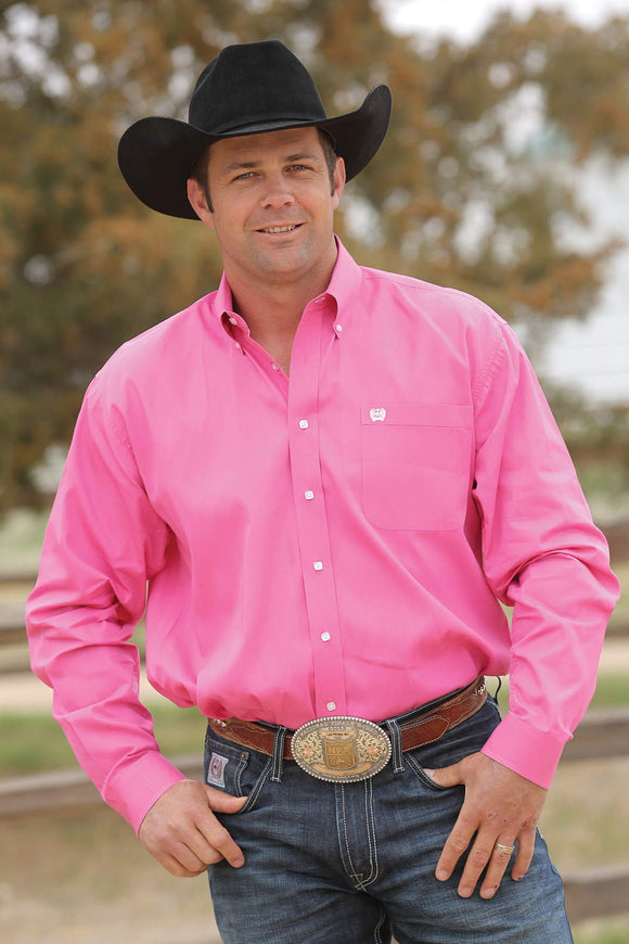 Mens Cinch Classic Shirt - Pink
