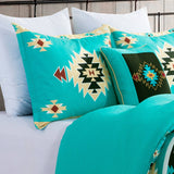 Turquoise Southwest 6pc Comforter Set