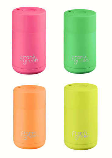 Frank Green Neon Ceramic Reusable Cup 295ml